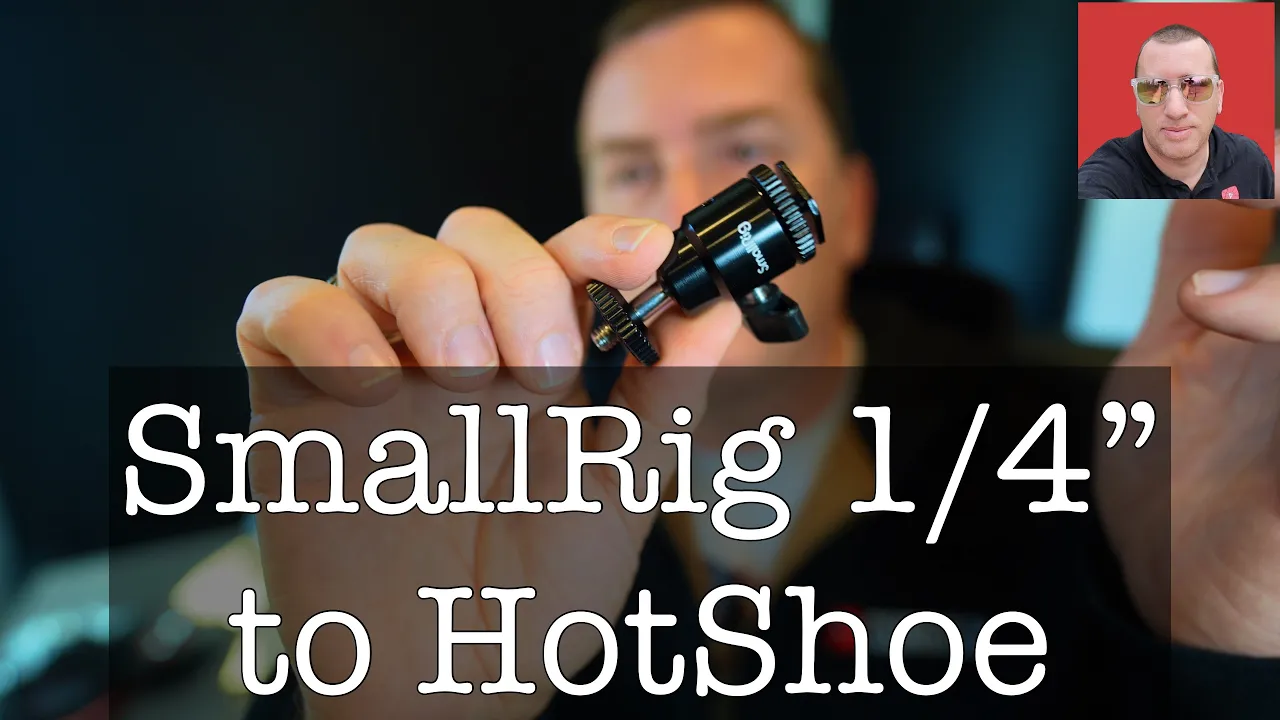 SmallRig 1/4” to Hotshoe Adapter